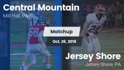 Matchup: Central Mountain vs. Jersey Shore  2018