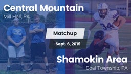 Matchup: Central Mountain vs. Shamokin Area  2019