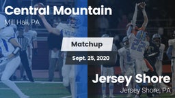 Matchup: Central Mountain vs. Jersey Shore  2020