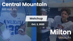 Matchup: Central Mountain vs. Milton  2020