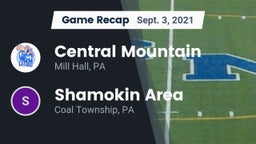 Recap: Central Mountain  vs. Shamokin Area  2021