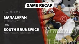 Recap: Manalapan  vs. South Brunswick  2015