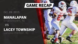 Recap: Manalapan  vs. Lacey Township  2015