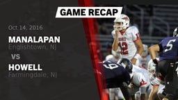 Recap: Manalapan  vs. Howell  2016