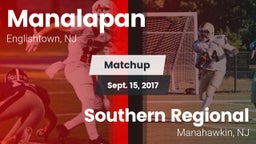 Matchup: Manalapan High vs. Southern Regional  2017