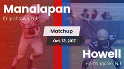 Matchup: Manalapan High vs. Howell  2017