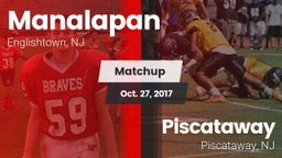 Matchup: Manalapan High vs. Piscataway  2017
