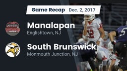 Recap: Manalapan  vs. South Brunswick  2017