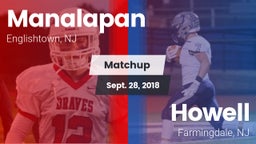 Matchup: Manalapan High vs. Howell  2018