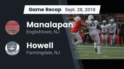 Recap: Manalapan  vs. Howell  2018