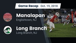 Recap: Manalapan  vs. Long Branch  2018
