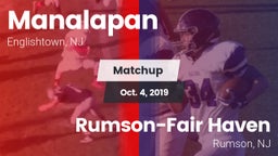 Matchup: Manalapan High vs. Rumson-Fair Haven  2019