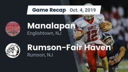 Recap: Manalapan  vs. Rumson-Fair Haven  2019