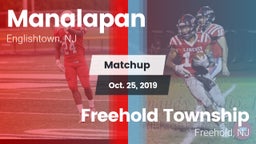 Matchup: Manalapan High vs. Freehold Township  2019