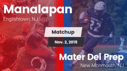 Matchup: Manalapan High vs. Mater Dei Prep 2019
