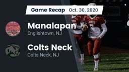 Recap: Manalapan  vs. Colts Neck  2020