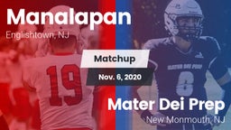 Matchup: Manalapan High vs. Mater Dei Prep 2020