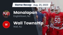 Recap: Manalapan  vs. Wall Township  2023