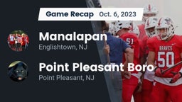 Recap: Manalapan  vs. Point Pleasant Boro  2023