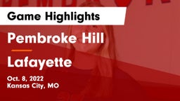 Pembroke Hill  vs Lafayette Game Highlights - Oct. 8, 2022