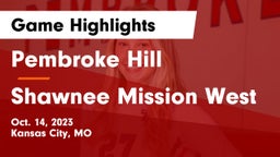 Pembroke Hill  vs Shawnee Mission West Game Highlights - Oct. 14, 2023