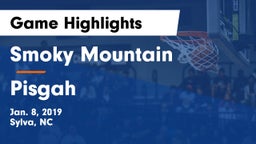 Smoky Mountain  vs Pisgah  Game Highlights - Jan. 8, 2019