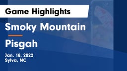 Smoky Mountain  vs Pisgah  Game Highlights - Jan. 18, 2022