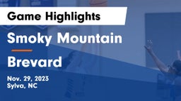 Smoky Mountain  vs Brevard  Game Highlights - Nov. 29, 2023