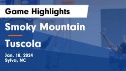 Smoky Mountain  vs  Tuscola  Game Highlights - Jan. 18, 2024