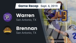 Recap: Warren  vs. Brennan  2019