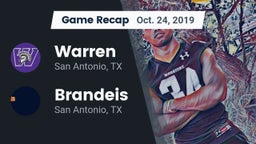 Recap: Warren  vs. Brandeis  2019