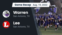 Recap: Warren  vs. Lee  2022