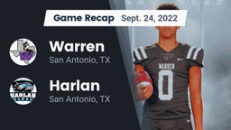 Recap: Warren  vs. Harlan  2022