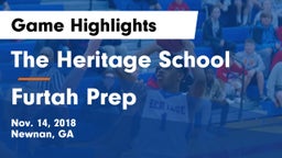 The Heritage School vs Furtah Prep Game Highlights - Nov. 14, 2018