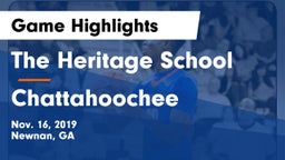 The Heritage School vs Chattahoochee  Game Highlights - Nov. 16, 2019