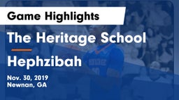 The Heritage School vs Hephzibah  Game Highlights - Nov. 30, 2019
