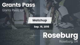 Matchup: Grants Pass High vs. Roseburg  2016