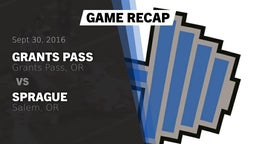 Recap: Grants Pass  vs. Sprague  2016