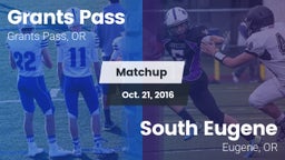 Matchup: Grants Pass High vs. South Eugene  2016