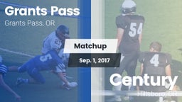Matchup: Grants Pass High vs. Century  2017