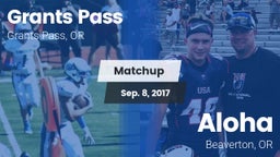 Matchup: Grants Pass High vs. Aloha  2017