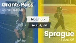 Matchup: Grants Pass High vs. Sprague  2017