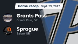 Recap: Grants Pass  vs. Sprague  2017