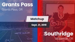 Matchup: Grants Pass High vs. Southridge  2018