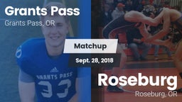 Matchup: Grants Pass High vs. Roseburg  2018