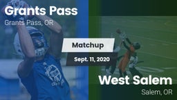 Matchup: Grants Pass High vs. West Salem  2020