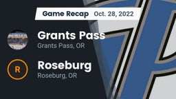 Recap: Grants Pass  vs. Roseburg  2022