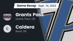 Recap: Grants Pass  vs. Caldera  2022