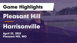 Pleasant Hill  vs Harrisonville  Game Highlights - April 23, 2024