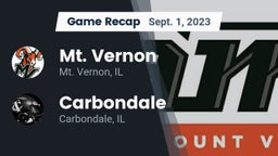 Recap: Mt. Vernon  vs. Carbondale  2023